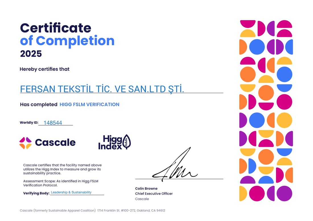 Tesis Sosyal & İşgücü Modülü — Higg FSLM